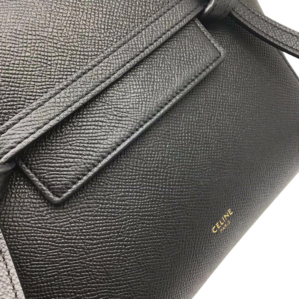 CELINE Belt Bag Black Handbag Shoulder - Picture 8 of 11